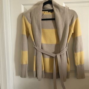 GAP knit cardigan with self-belt